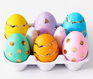 Easter Egg Surprise Balls, Set Of 6