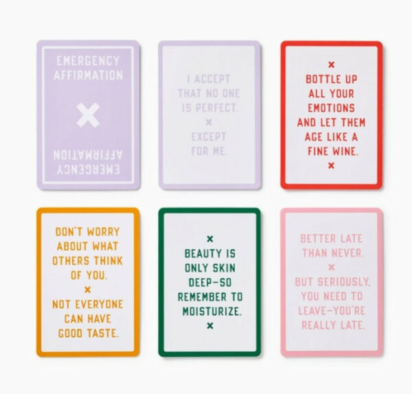 Emergency Affirmations Exceptionally Stupid Days Card Deck 3