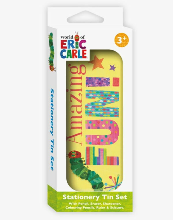 Eric Carle Stationery Tin Set 3
