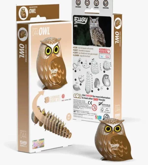 Eugy 3d Cardboard Model Kit 2