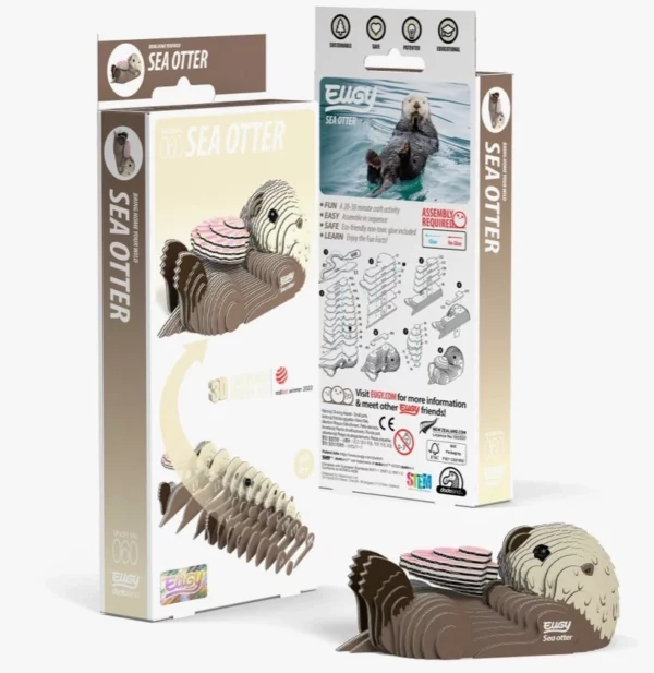 Eugy 3d Cardboard Model Kit 3