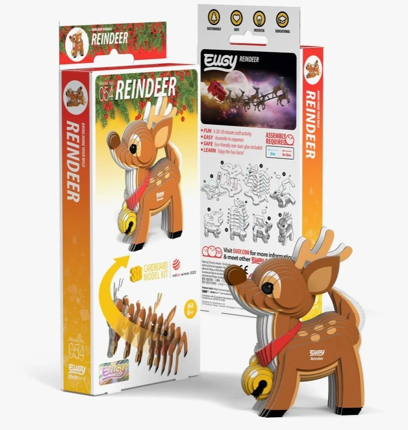 Eugy 3d Cardboard Model Kit