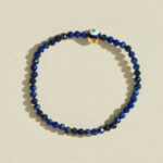 Evil Eye Protection Bracelet – Lapis Lazuli (4mm)