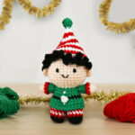Festive Elf Diy Crochet Kit 2