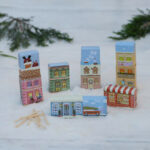 Festive Matchbox Village Puzzles, Set Of 6 1
