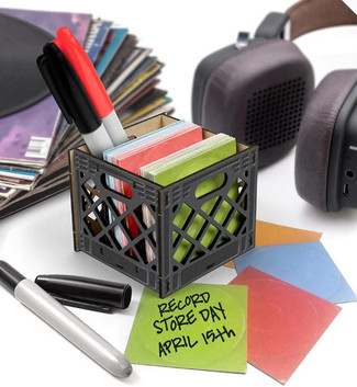 For The Record Note Card And Pencil Holder