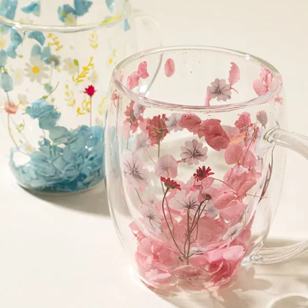 Forever Flower Mugs - Set Of 4 1