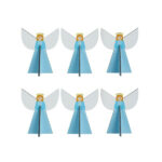 Gabrielle The Angel™ Wood Decorations Set Of 6