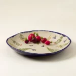 Garden Blooms Pressed Flower Platter2