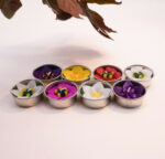 Garden Flower Scented Tealights, Set Of 8 1