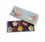 Garden Flower Scented Tealights, Set Of 8 3