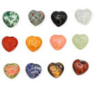 Gemstone Mini Hearts, Set Of 12 2