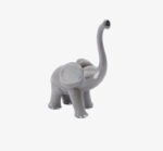 Glass Elephant Figurine