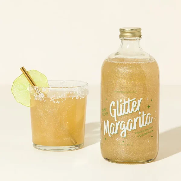 Glitter Golden Margarita Mixer 2