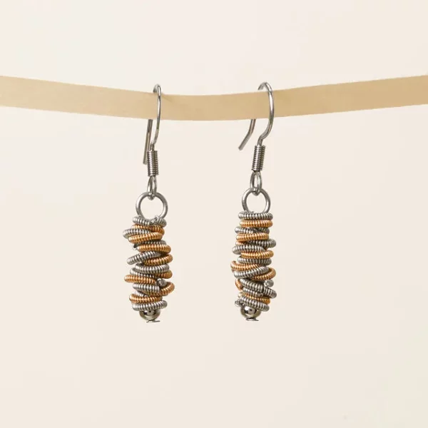 Guitar String Dangle Earrings 2