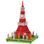 Hacomo Paper Craft - Tokyo Tower 1