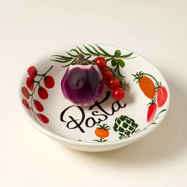 Hand-painted Italian Serving Bowl 3