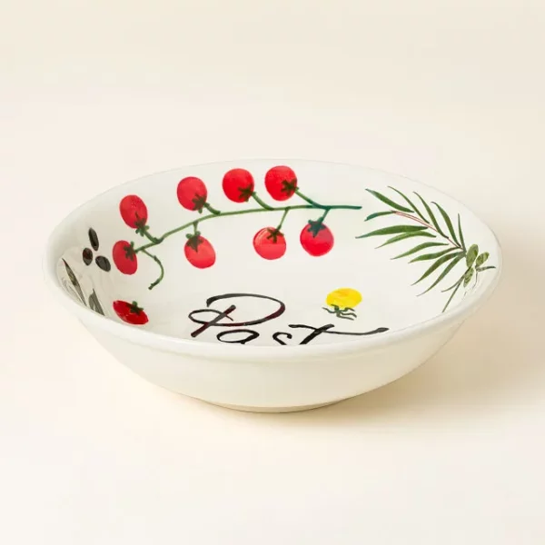 Hand-painted Italian Serving Bowl 4