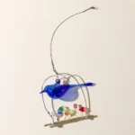 Handblown Glass Bird Suncatcher 1