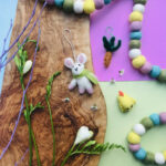 Handmade Needle Felt Easter Trio 2