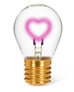 Heart Neon Led Lightbulb Lamp 1