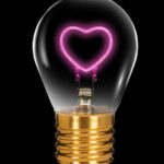Heart Neon Led Lightbulb Lamp