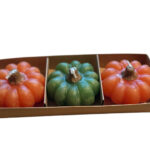 Heirloom Pumpkin Candles Set Of 3