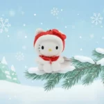Hello Kitty Winter Cape Mini Plush 1