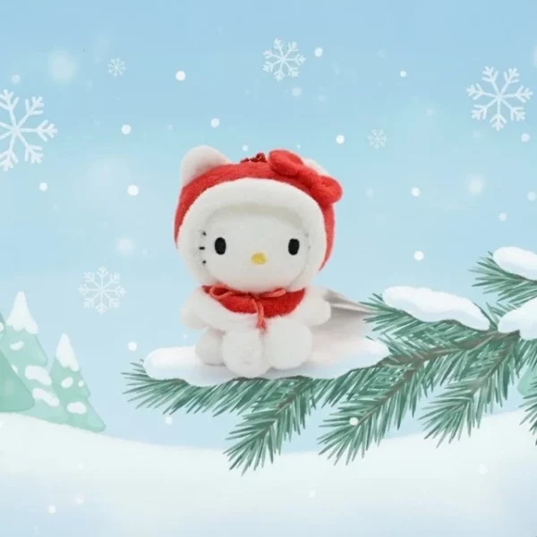 Hello Kitty Winter Cape Mini Plush 1