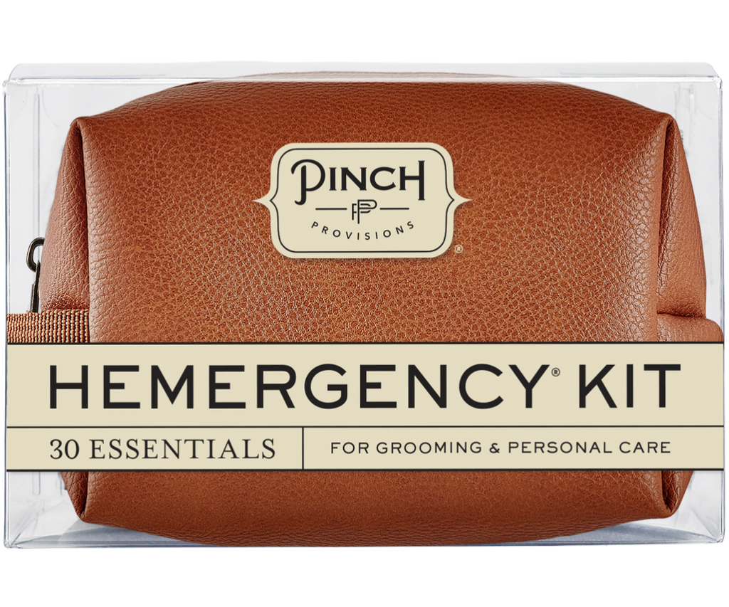 Hemergency Cognac Brown Grooming Kit