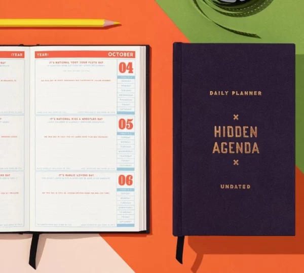 Hidden Agenda Daily Planner 1