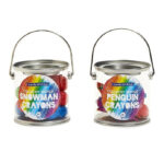 Holiday Crayons In Paint Jar