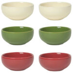 Holiday Pinch Bowls, Set Of 6
