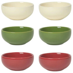 Holiday Pinch Bowls, Set Of 6