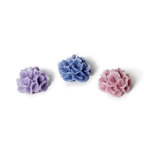 Hydrangea Scented Candles, Set Of 3 2