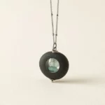 Inner Peace River Stone Necklace