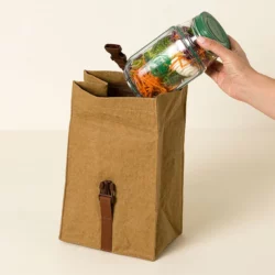 Insulated Paper Lunch Bag