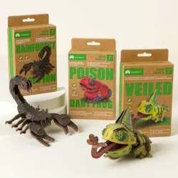 Jungle Creatures 3d Diy Build Kit