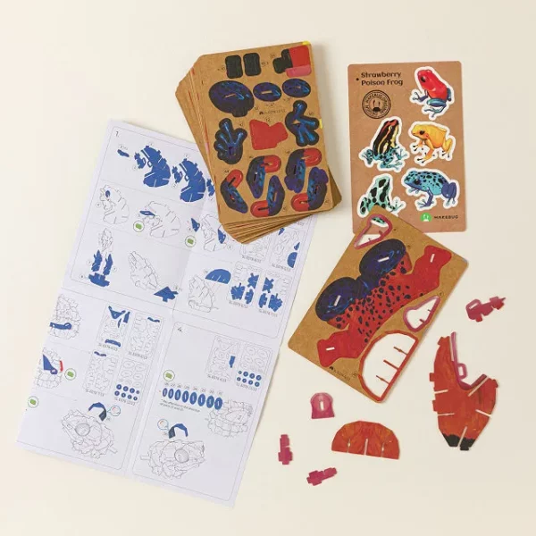 Jungle Creatures 3d Diy Build Kit 3