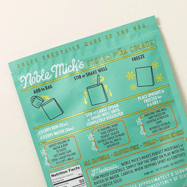 Just Add Booze - Frozen Cocktail Slushie Mix 2