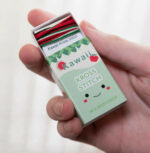 Kawaii Apple Mini Cross Stitch Matchbox 1