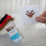 Kawaii Christmas Deer Cross Stitch Matchbox