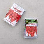 Kawaii Christmas Tree Mini Cross Stitch Matchbox 3