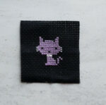 Kawaii Halloween Cat Cross Stitch Matchbox 5