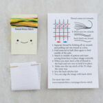 Kawaii Pineapple Cross Stitch Matchbox 3