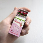 Kawaii Strawberry Mini Cross Stitch Matchbox 1