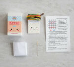 Kawaii Taco Mini Cross Stitch Matchbox 1