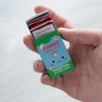 Kawaii Toadstool Cross Stitch In A Matchbox 2