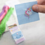Kawaii Unicorn Cross Stitch Matchbox 3