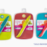 Kitchen Grip Strip Bar Board & Knife Set